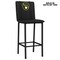 Dreamseat Bar Stool 500 with Milwaukee Brewers Alternate Logo, 2PK XZ500BSDBLK-PSMLB21053A - alternate 1
